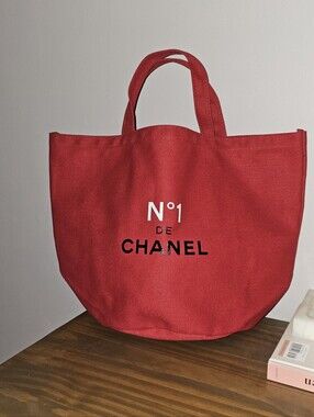 Chanel Beauty Canvas Tote